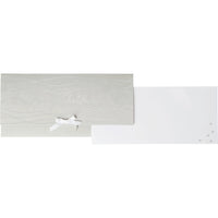 Voucher Packs 11x23cm Abby Silver 8 piece(s)